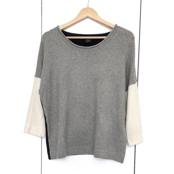 French Connection Color Block Sweater, Size XS - Picture 1 of 4